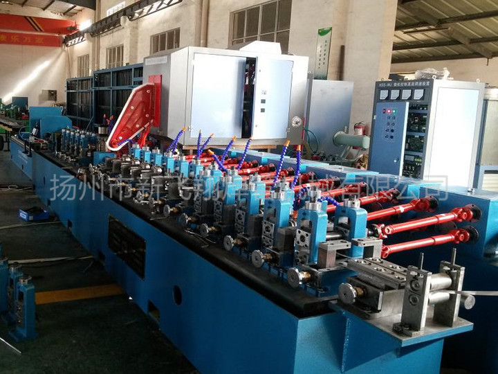 Hollow glass aluminum spacer bar production line